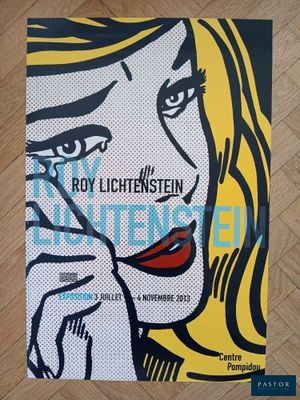Roy Lichtenstein - « Listener » - édition limitée signée