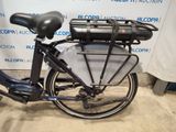 a bike with a basket on the back of it
