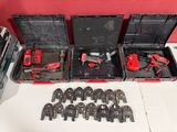a lot of tools that are sitting on a table