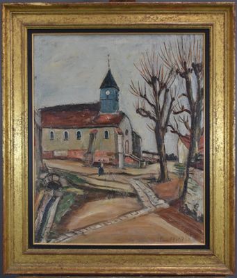 Paul PETIT (1877-1958) - Église