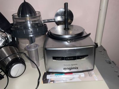 a blender that is sitting on a counter top