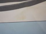 a close up of a piece of fabric on a table