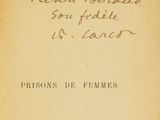 an old book with writing on it with a picture of a horse