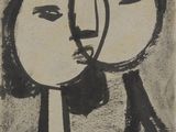 l'image d'un dessin de deux femmes se regardant dans un miroir