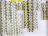 de nombreux papillons exposés dans une boîte