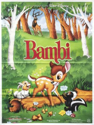 a movie poster for bambi