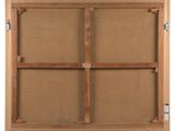 an image of a picture of a wooden frame with two doors