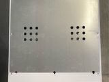 a picture of a metal box with holes in it