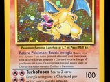 a pokemon card with a picture of charizard on it