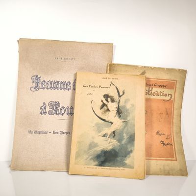 Ensemble de 3 livres : - JAPHET. En scène !… Pour la revue. …