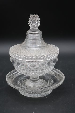 Drageoir en cristal taillé (petits éclats)
