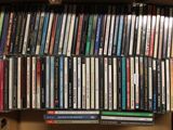 a lot of dvds in a box on the table
