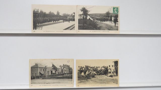 La Courtine : Lot de 4cpa, dont 2 rares (HM 463 et HM 464). TBE.