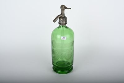 Bouteille à eau de seltz "Distillerie des Gourmets, Reims" (… - Photo 1