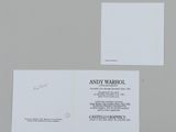 a picture of a picture of andy warhol on a piece of paper
