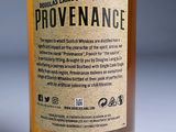 a label on a bottle of wine that says provenance