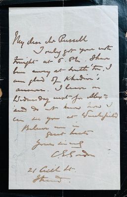 Charles GORDON (1833-1885), général britannique, surnommé su…