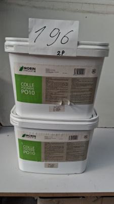 Lot de 2 seaux de colle polymère Morin Parquet PO10, 18 kg c…