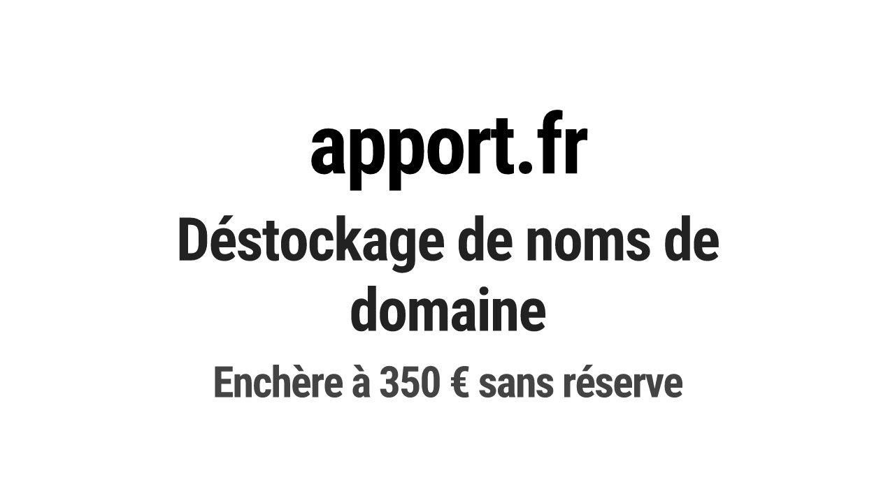 Destockage & Invendus