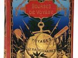 la couverture de *Les Bourses de voyage* de Jules Verne