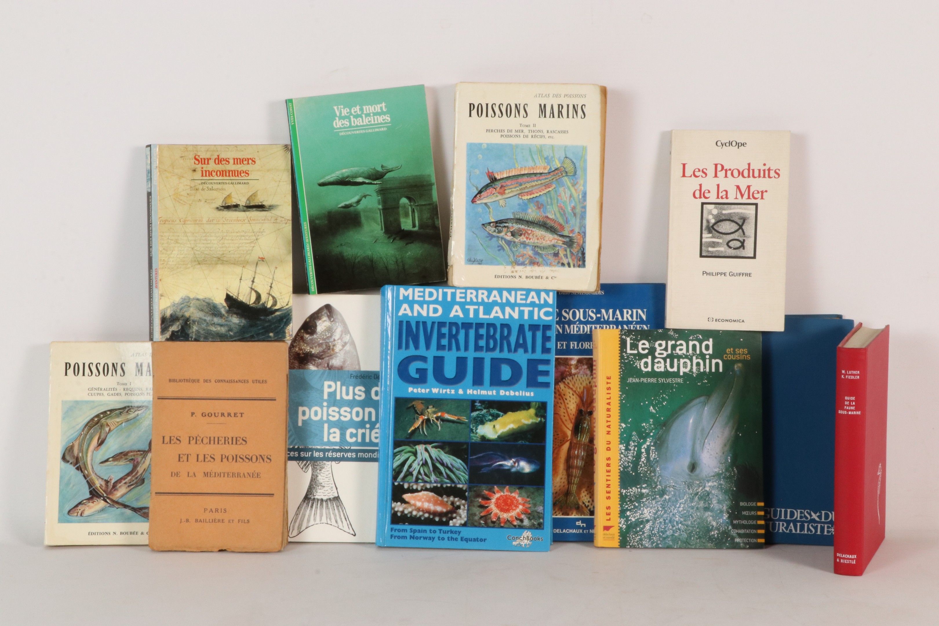 [ICHTYOLOGIE] Réunion de divers ouvrages : - Collectif. Atla…