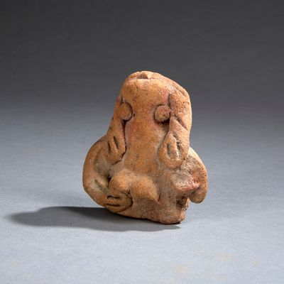 an image of a clay sculpture of a dog