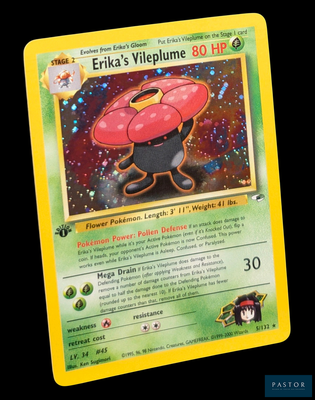 une image représentant une carte Pokémon sur laquelle figure un chapeau rouge