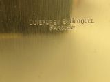 a close up picture of a knife on a table