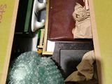 a box with a bunch of items inside of it