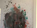 a picture of a painting on the wall of a building
