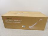 packaging for a cordless wet dry vacuum cleaner in a box