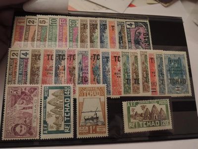 115.57 - Timbres Tchad **, * - Coll.