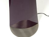 a lamp that is sitting on a white table