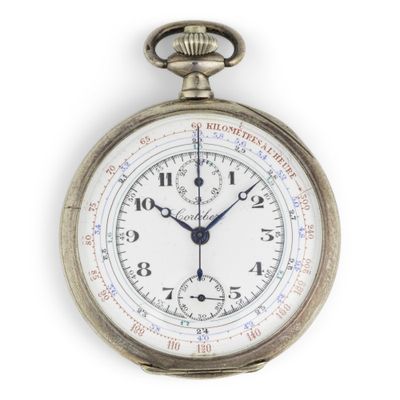 a close up of a pocket watch on a white background
