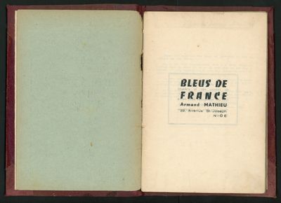 an open book with a picture of a man on it