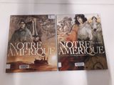 deux livres exposés sur une étagère dans une librairie