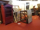 a room filled with lots of furniture in it