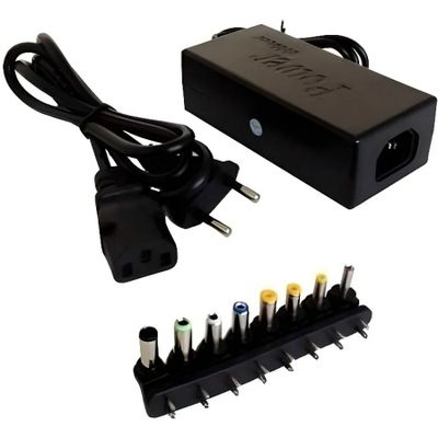 une image représentant un chargeur et un cordon d'alimentation pour ordinateur portable
