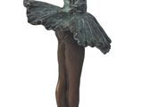 statue of a girl in a tutu on a black base