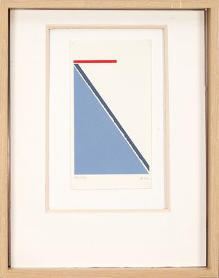 l'image d'une photo représentant un triangle dans un cadre