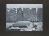 an image of a black and white photo of a frozen lake