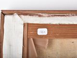 a picture of a piece of wood with a label on it
