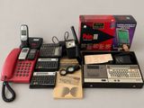 many different types of electronic devices sitting on a table