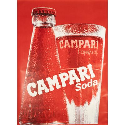 Campari Soda' Affiche offset [Non Canvas].
