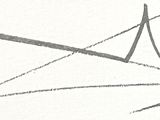 a picture of a drawing of a person on a surfboard