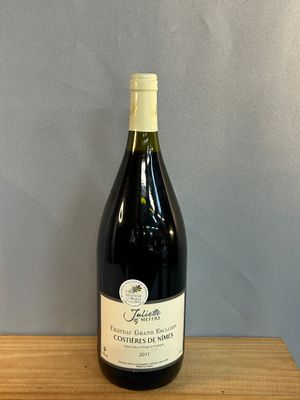 1 magnum de CHÂTEAU GRAND ESCALLION COSTIERES DE NIMES 2011,…