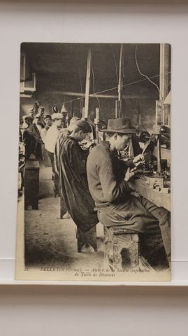Felletin : Atelier de taille de diamant (Ed. N.D. 22). T.B.E.