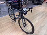 a bike that is on display at a bike show