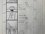 an image of a drawing of a storyboard with a picture of a man