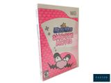 Le jeu Nintendo Wii a une jaquette rose sur laquelle figure un personnage de dessin animé